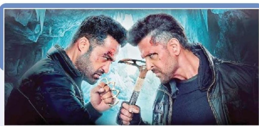 War 2’-trailer: Hrithik Roshan en NTR Jr. zetten het scherm in vuur en vlam
