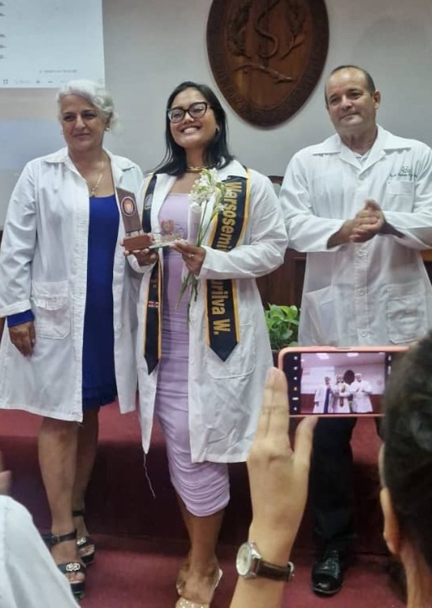 Vier Surinaamse studenten behalen artsendiploma in Cuba