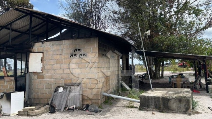 Woning in Para afgebrand