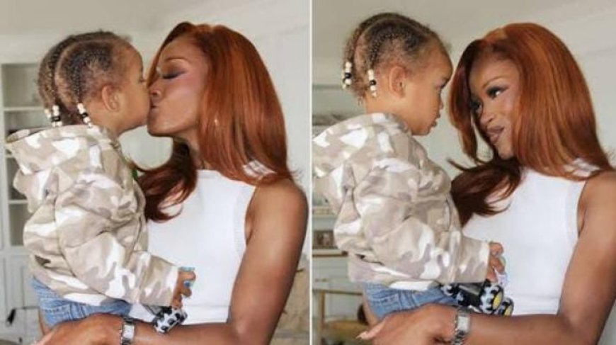 Keke Palmer’s zoon Leodis maakt zijn eerste campagnedebuut