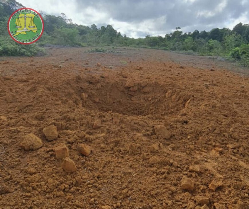 JIT vernietigt illegale landingsbaan van 950 meter in Goliath-gebied