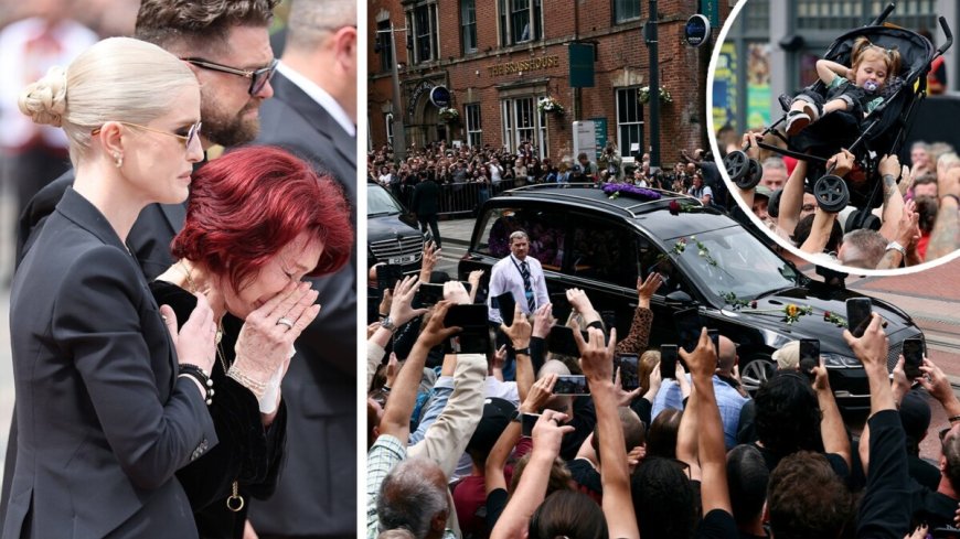 Tienduizenden mensen bij laatste eerbetoon aan Ozzy Osbourne in Birmingham