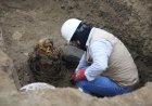 Arbeiders in Peruaanse hoofdstad Lima vinden meer dan 1000 jaar oude mummie