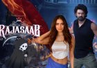 Malavika Mohanan straalt in droomposter van Prabhas’ ‘The RajaSaab’