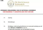 Vandaag toelating Michael Marengo tot DNA