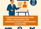 Medewerkers Arbeidsmarkt SPWI getraind in sociale vaardigheden en beroepshouding: 