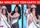 Cubaanse tiener kroont zich tot ‘Miss Teen Earth’ 2025