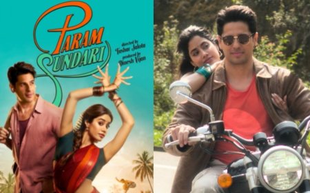 Sidharth Malhotra en Janhvi Kapoor’s ‘Param Sundari’ krijgt nieuwe releasedatum