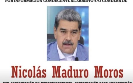 VS verhoogt beloning voor arrestatie Maduro naar $25 miljoen wegens narco-terreur