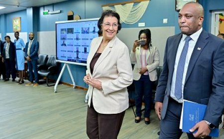 President Simons bezoekt Buitenlandse Zaken