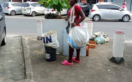 Illegale venters in centrum Paramaribo zijn volhardend