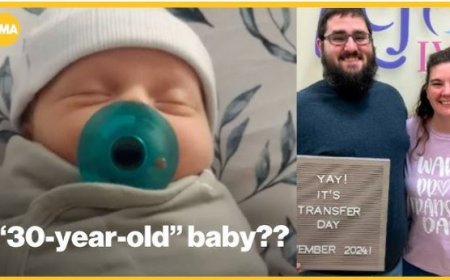 ‘Oudste baby ter wereld’ geboren uit embryo uit 1994