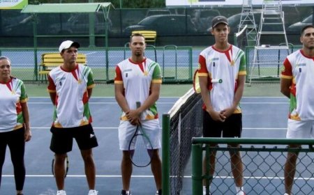 Surinaamse tennissers op historisch Davis Cup-avontuur