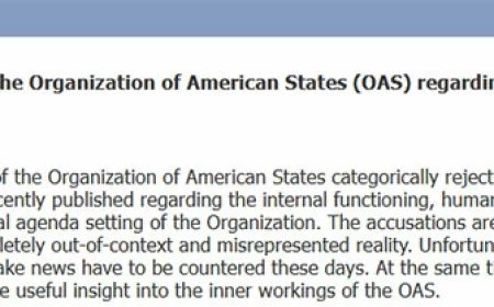 OAS wijst valse beschuldigingen over wanbeheer krachtig van de hand