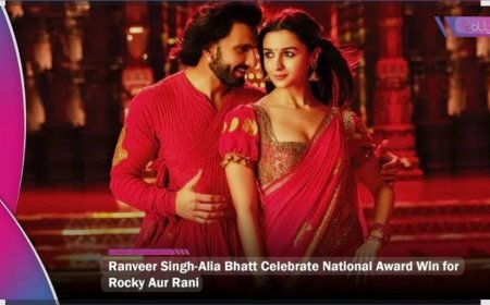 Alia Bhatt en Ranveer Singh stralen na National Award voor ‘Rocky Aur Rani Kii Prem Kahaani’