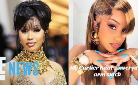 Cardi B onthult haar Cartier-juwelen collectie