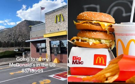 Amerikaan wil alle McDonald’s-filialen bezoeken: “Ik ben bij 350 van de 13.544”