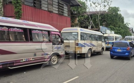 Ministerie TCT overlegt over aanpak problemen bushalte Paramaribo-Lelydorp