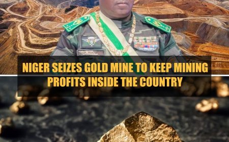 Niger nationaliseert zijn enige, Australische, industriële goudmijn