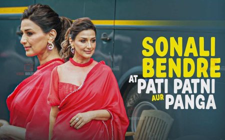 Sonali Bendre: ‘Pati Patni Aur Panga’ brengt veel stress met zich mee