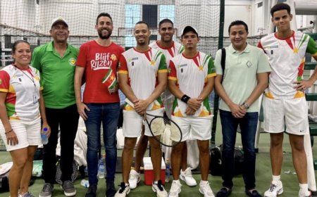 Surinaamse tennissers sluiten Davis Cup af met zege op Saint Lucia