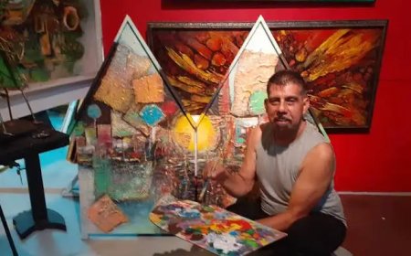 Kunstenaar George Ramjiawansingh (1954–2025) overleden