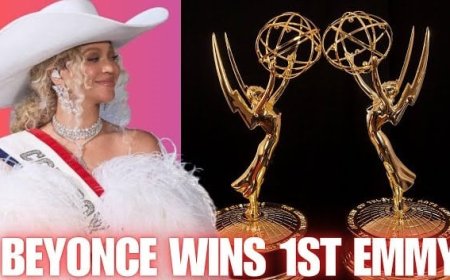 Beyoncé wint voor het eerst in haar carrière een Emmy