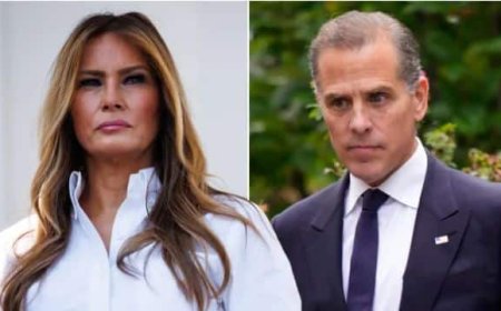 Melania Trump dreigt Hunter Biden met miljardenclaim om Epstein-opmerking