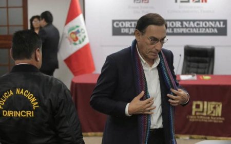 Voormalig president Vizcarra in voorlopige hechtenis.