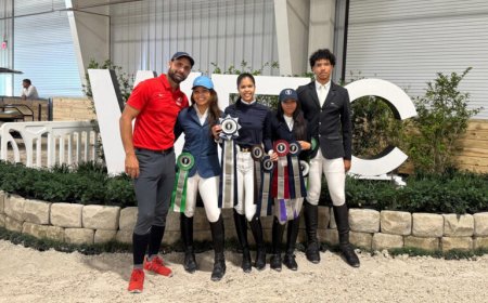 Manege Ponderosa Suriname neemt succesvol deel aan wedstrijden in Ocala, USA