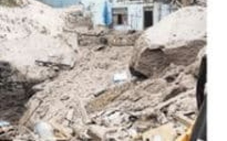 Pelgrimsroute in Kashmir zwaar getroffen door overstromingen