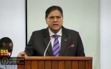 Santokhi volgt Venetiaan op als eerste oud-president in DNA