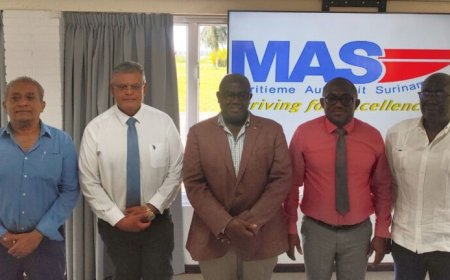 Toekomst Suriname ligt op het water