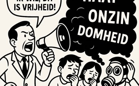 Vrijheid als decorstuk