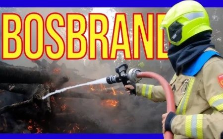 Brandweer waarschuwt: Voorkom rampen in naderende grote droge tijd – Voorkomen is beter dan b