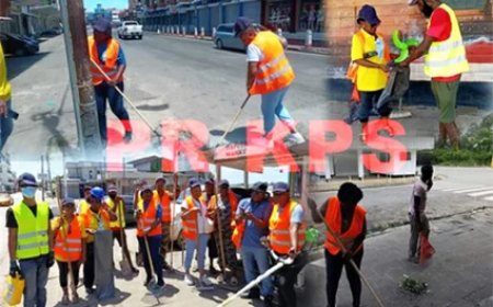 Politie en gemeenschap voor schoon centrum Paramaribo