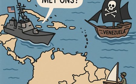 Suriname tussen oorlogsschepen en piraten vlaggen