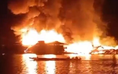 Weer felle brand in dorp Antonio do Brinco