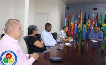 Baasaron maakt kennis met bestuur KMO-fonds, Trustbank Amanah en Suriname Business Forum