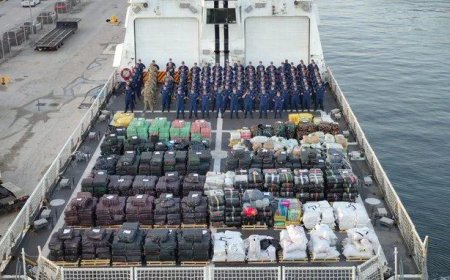 Recordvangst drugs door Amerikaanse kustwacht