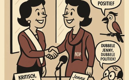 Jenny prijst Jenny: de NDP ontdekt zichzelf in de spiegel