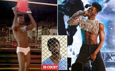 Lil Nas X zegt niet schuldig te zijn aan vier zware misdrijven na naakte uitbarsting in openb