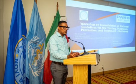 Suriname werkt aan nationale richtlijn voor hiv-zorg