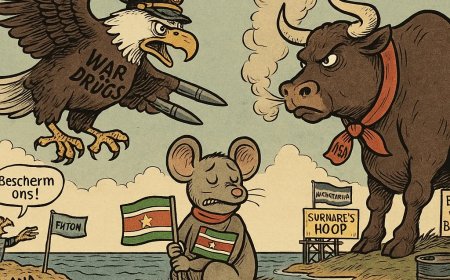 Olie Oorlog vermomd als drugsbestrijding