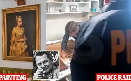 Politie-inval bij Nazi-erfgename: Gestolen schilderij spoorloos