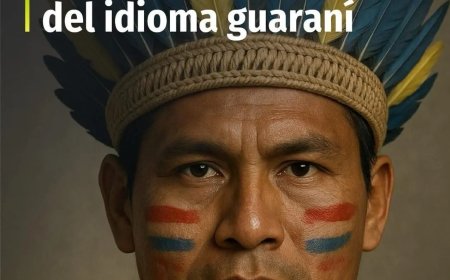 Het tweetalige archief van Paraguay om het erfgoed van de inheemse taal te beschermen