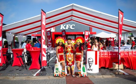 Het jongste KFC-restaurant officieel open in Meerzorg, Commewijne