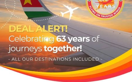 Surinam Airways viert 63 jaar bestaan