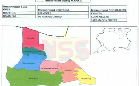 Maandag beëdiging nieuwe dc’s; ressort uitbreiding Paramaribo en Wanica