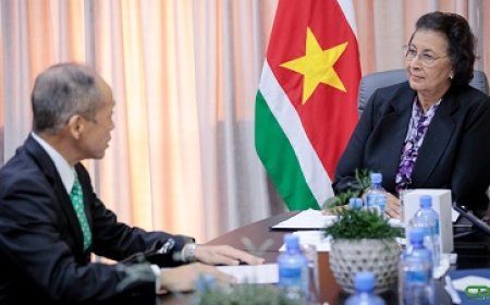 President en Japanse ambassadeur bespreken uitbreiding bilaterale relatie